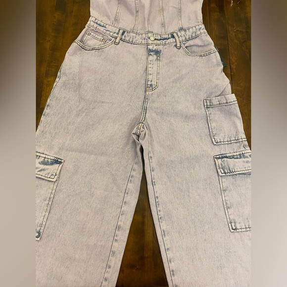 Wild Fable Strapless Jumpsuit Sz M NWT - Picture 7 of 8